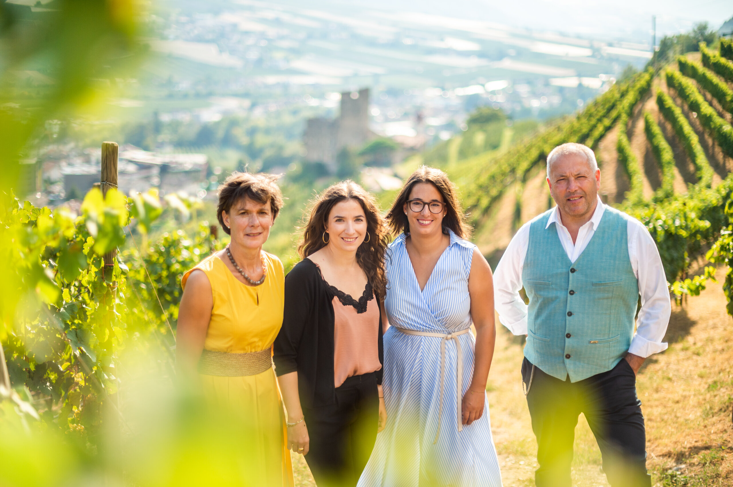 The Pratzner family of wine makers - Winery Falkenstein